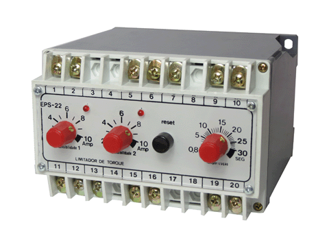 Relé controle tensão + fases, 2 canais • EUM200